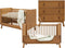 Bopita Senna 2-delige meegroeikamer - Rose Wood