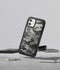 Ringke iPhone 12 Mini - Hoesje Fusion X Camo - Schokbestendig - Zwart