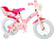 Volare Disney Princess - Kinderfiets - 14 inch - Handrem en zijwieltjes - Roze