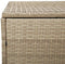 vidaXL - Tuinbox - 220x50x58 - cm - poly - rattan - beige