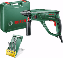 Bosch PBH 2100 RE - Boorhamer - 550 watt 1,7 joule slagkracht - (accessoires set + koffer)