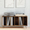 vidaXL - Recordkast - Artisan - Eiken - 100x38x48 - cm - Geëngineerd - Hout