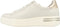 Gabor 395 - Lage Sneakers - Leer met goudkleurige accenten - Wit