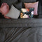 Melli Mello Fifty shades Duvet cover Gray - 200x200/220 CM (+70X60CM pillowcase 2pcs.)