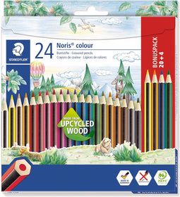 Kleurpotloden staedtler noris 20+4 gratis ass | 5 stuks