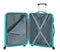 Princess Traveller Grenada - Handbagagekoffer - Lichtgewicht ABS - Lagune - 55cm
