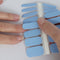 LAUED Nagelstickers - Nail Wraps - 16 Extreem Dunne Nagellak Stickers - Manicure Nail Art Folie - City Pigeon
