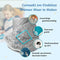 Ella Verzwaringsdeken Kind - 3,2kg - Fleece - 100 x 150 cm - Grijs minky