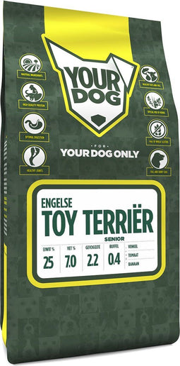 Yourdog Engelse toy terriër Rasspecifiek Senior Hondenvoer 6kg | Hondenbrokken