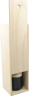 Wijnkist | hout | 1 fles | incl. Deksel | 340x95x95mm | 1 stuks