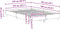 vidaXL - Bedframe - zonder - matras - 135x190cm - spaanplaat - sonoma - eikenkleurig