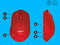 Logitech M330 Silent Plus - Draadloze Muis - 90% stiller - Rood