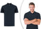 Milanoro - Elegante polo voor heren - Ademend en elastisch - Koningsblauw - XXL