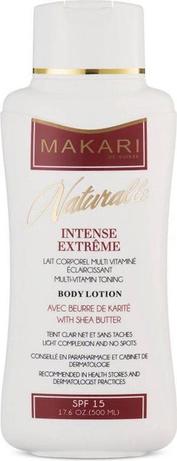 Makari Naturalle Intense Extreme Shea Butter Body Lotion SPF 15 500 ML