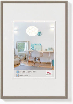 Walther New Lifestyle - Kunststof lijst - Fotoformaat 24x30 cm - Staal