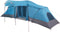 vidaXL - Familietent - met - Ramen - Dome - Blauw - 4-Persoons - Waterdicht