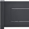 vidaXL - Bedframe - massief - grenenhout - grijs - 90x200 - cm