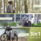 RADGEIST 3in1 - Fietstas voor bagagedrager - Waterdicht met laptopvak tot 16 inch - 25 liter