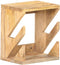 vidaXL - Wandskateboardhouder - 25x20x30 - cm - massief - mangohout