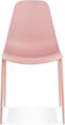 Alterego Feliz - Designer Stoel - Roze Binnen- & Buitenstoel - 52.5x48x88cm