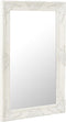vidaXL - Wandspiegel - barok - stijl - 50x80 - cm - wit