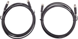 Victron M8 ronde stekker male/female 3 pin kabel 1 m