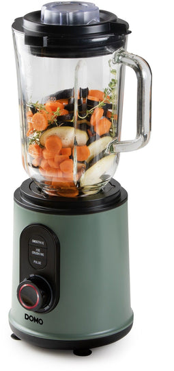 Domo DO734BL - Blender - 800W 1,5L 6 messen - Zwart