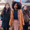 Like Flo F107-5280 - Meisjes Jas - Zebra Imi Fur - Maat 104