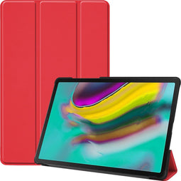 imoshion Tablet Hoes - Geschikt voor Samsung Galaxy Tab S5e - Trifold Bookcase - Rood
