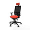 Bureaustoel Piqueras y Crespo 1D066G2 Donker oranje