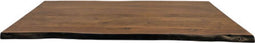Tafelblad live edge - 220x100x5 - Walnoot bruin - Acaciahout