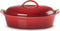 Le Creuset Heritage - Ovenschaal Ovaal met Deksel 36 cm - 3,8 Liter Kersenrood
