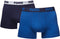 PUMA Basic 2P - Heren Boxershort - Katoen met elastische band - Blauw (2 stuks)