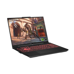 ASUS TUF Gaming A16 FA607NU-R5165W - Laptop - AMD Ryzen 5 7535HS 16 GB DDR5 512 GB SSD NVIDIA GeForce RTX 4050 - Zwart Grijs
