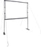 vidaXL - Projectiescherm - met - statieven - 84 - inch - 4:3