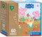 Clementoni PEPPA PIG Contourpuzzel 60 stuk(s) Kunst