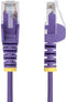 StarTech.com N6PAT150CMPLS - CAT6 Ethernet Kabel - 1,5m Snagless 100W PoE 28AWG UTP LSZH Paars