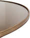 Light & Living Ronde Spiegel Espejo - 70cm - Bruin