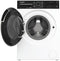 WHIRLPOOL WPM27WADSBE - Vrijstaande wasmachine - 12 kg - 1400 tpm - Wit met zwarte deur