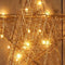 Anna's Collection - Batterijverlichting metaal ster goud 30 cm 25 L...