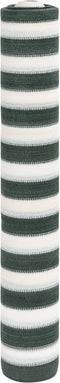 vidaXL - Privacynet - 75 - g/m² - 1x25 - m - HDPE - groen - en - wit