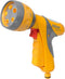 Hozelock Auto Reel 40m - Wandslangbox - Multi Spraygun broespistool - Grijs Geel