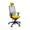 Bureaustoel Piqueras y Crespo 1D066G2 Geel