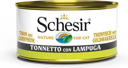 Schesir Katten Natvoer Blik Tonijn en Goudmakreel 85 gr