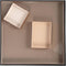 Kayoom - Bijzettafel Serra - Bruin/Creme - 40x40x40cm (LxBxH)