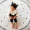 Tapis Petit Round Anna Vloerkleed 110 x 110 cm Dots Cream