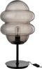 J-Line tafellamp Honinglepel - glas - grijs