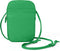 Telefoontasje Dames Crossbody - Selencia Telefoontasje Sports Luxe - Universeel Schoudertasje telefoon - Groen