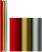 Benza Kerstpapier - Cadeaupapier 80 gr/m2 - 3 rollen Rood Zilver Goud