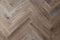 HSM Collection - Ovale eettafel Fishbone - 200x100x77 - Naturel/zwart - Eiken/metaal